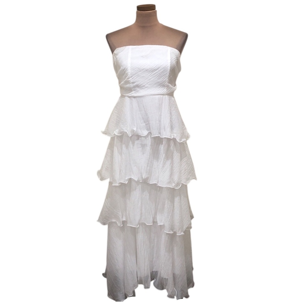 Francesca’s Collection Maxi Dress Size Medium White